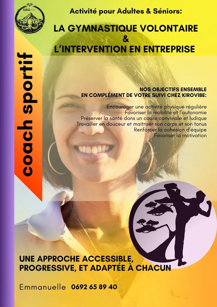 Fiche prestataire de Emmanuelle, Coaching sportif