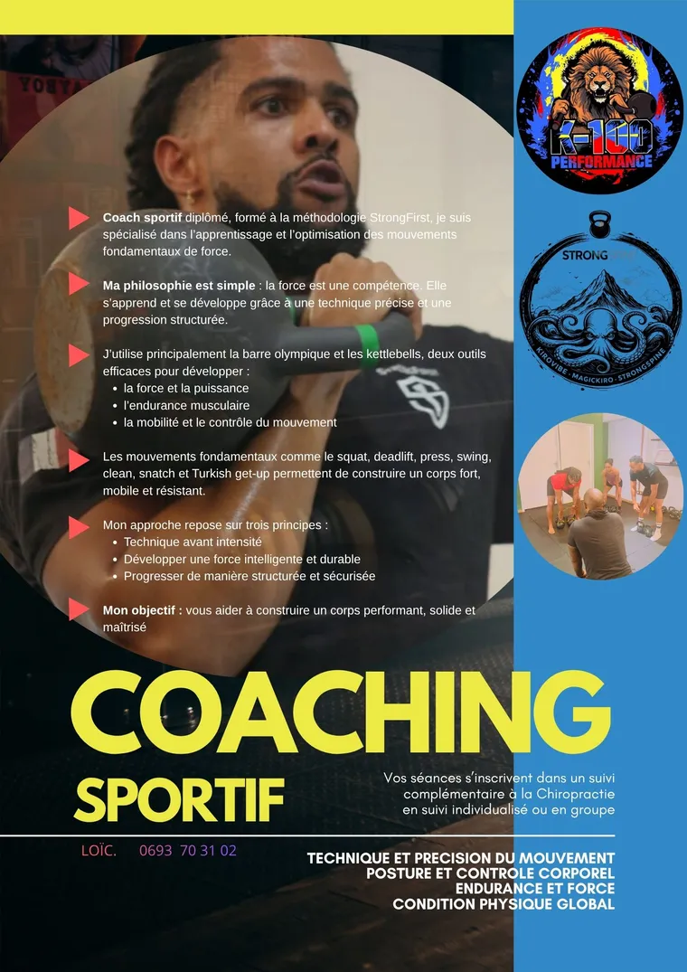 Fiche prestataire de Loïc, Coaching sportif