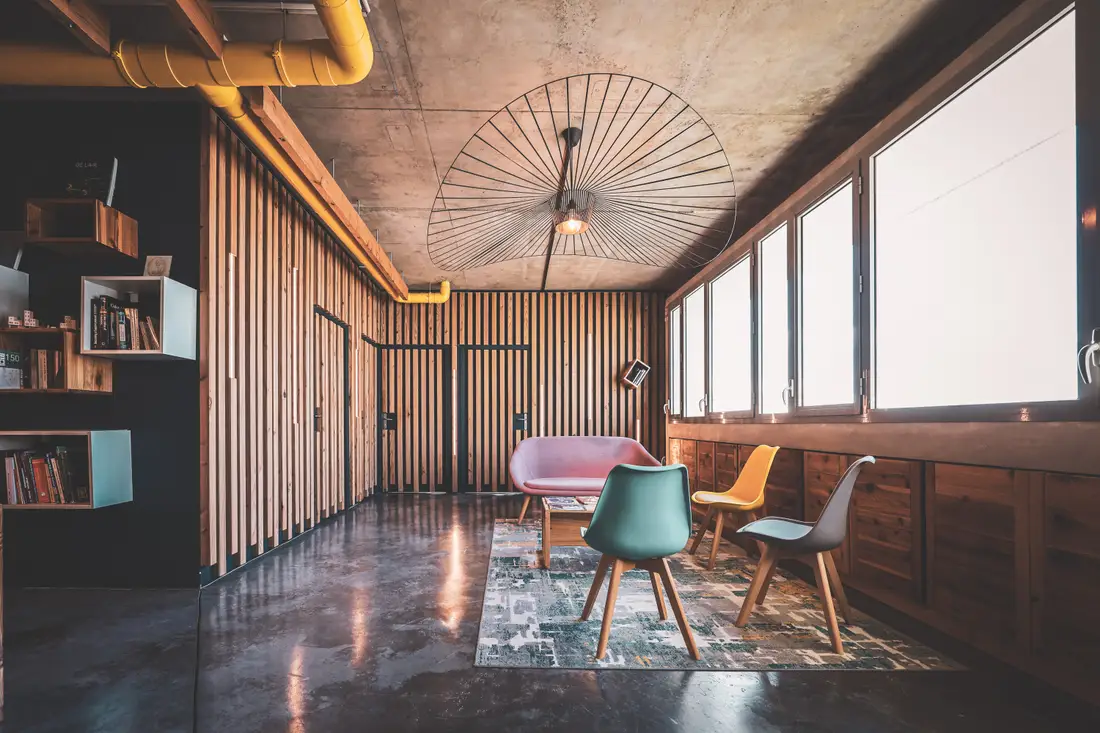 Salle d'attente du cabinet KIROVIBE